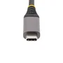 StarTech.com Hub USB-C con 3 puertos USB-A y Ethernet Gigabit Gris