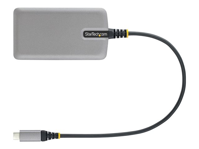 Startech Hub USB-C con 3 Puertos USB 3.0 (5 Gbps), Gigabit Ethernet RJ45 y Alimentación por USB-C Startech Hub USB-C con 3 Puertos USB 3.0 (5 Gbps), Gigabit Ethernet RJ45 y Alimentación por USB-C