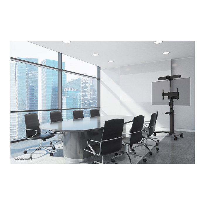 Newstar Neomounts FL50S-825BL1 Soporte de suelo móvil para pantallas de 37-75 pulgadas
