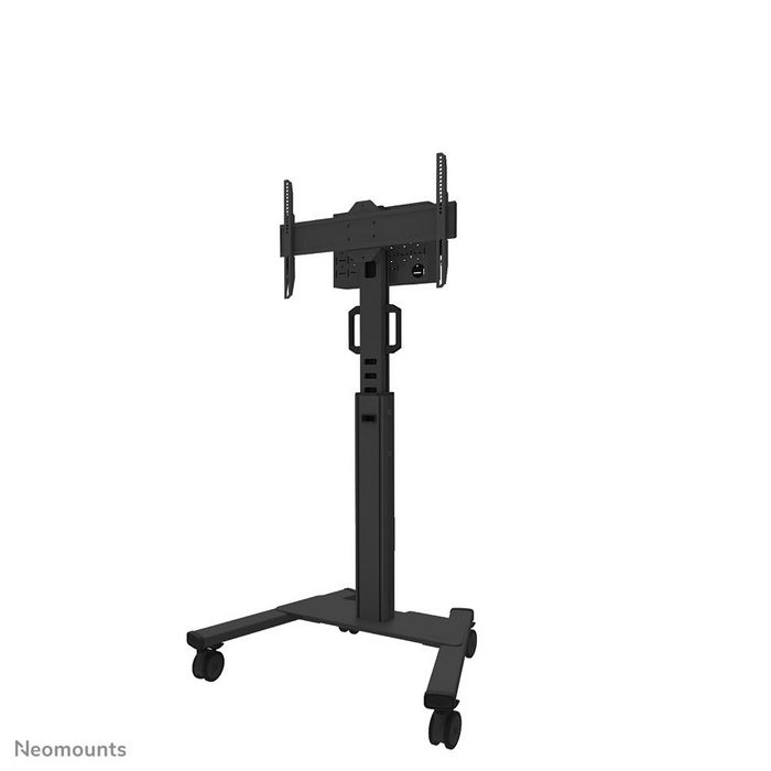 Neomounts FL50S-825BL1 MOVE Up - Carro Móvil para Pantalla de 37-75 pulgadas (hasta 70 kg), Altura Ajustable 104-s157 cm, Certificado TÜV, Color Negro