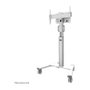 Newstar Neomounts FL50S-825WH1 Soporte de Suelo Blanco para 37-75 pulg.