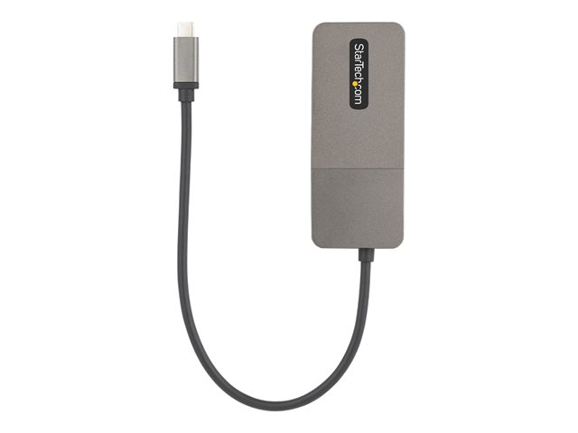 StarTech Adaptador USB-C a Triple HDMI MST, 3 Puertos 4K 60Hz, DisplayPort 1.4 Alt Mode, DSC, HDR - Hub para Laptop/PC