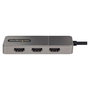 StarTech.com Hub MST USB-C de 3 Puertos HDMI 4K 60Hz HDR