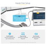StarTech.com Hub MST USB-C de 3 Puertos HDMI 4K 60Hz HDR