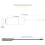StarTech.com Hub MST USB-C de 3 Puertos HDMI 4K 60Hz HDR