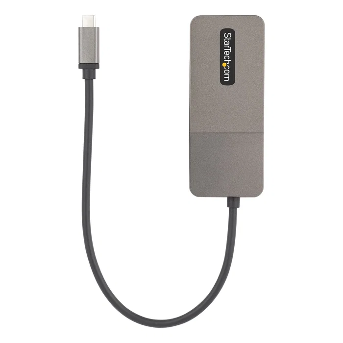 StarTech MST14CD123HD Hub Adaptador USB-C a HDMI Triple MST - 3 Puertos HDMI 4K 60Hz HDR DP 1.4 DSC - Compatible con Thunderbolt 3/4 y USB4 para Windows