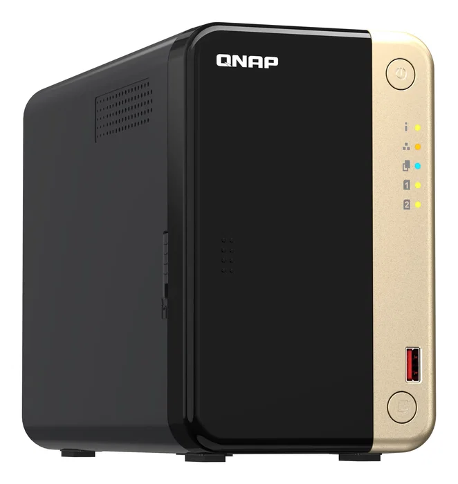 QNAP TS-264-8G Servidor NAS de 2 bahías con Intel Celeron N5095 y 8 GB RAM