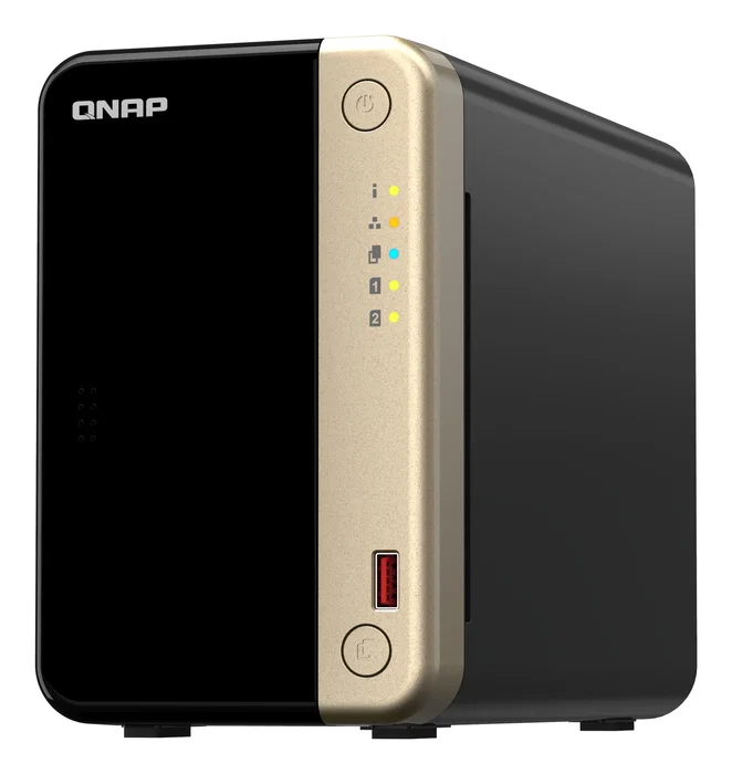 QNAP TS-264-8G Servidor NAS de 2 bahías con Intel Celeron N5095 y 8 GB RAM