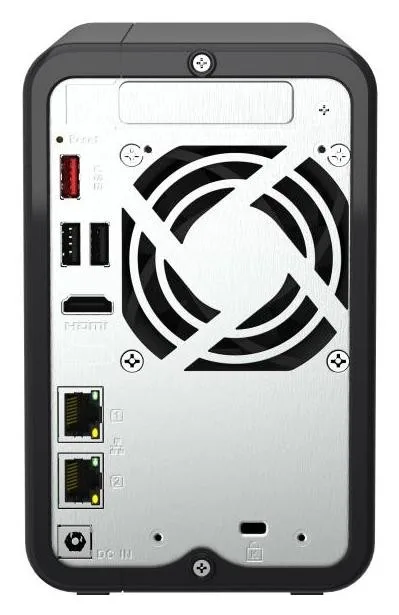QNAP TS-264-8G NAS con procesador Intel Celeron, 8 GB RAM y 2 bahías QNAP TS-264-8G NAS con procesador Intel Celeron, 8 GB RAM y 2 bahías