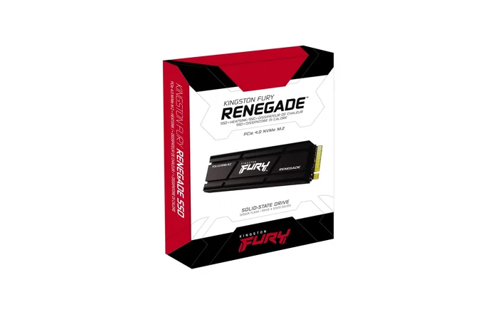 Kingston FURY Renegade 1 TB M.2 2280 PCIe 4.0 NVMe SSD con Disipador