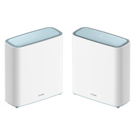 D-Link Kit Wi-Fi 6 Mesh Eagle Pro AI AX3200 M32-2 (2 Nodos), Wi-Fi Inteligente con Motor de IA, Cobertura sin Interrupciones, Velocidad 3200 Mbps, WPA3