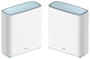D-Link EAGLE PRO AI AX3200 Kit de 2 Nodos Wi-Fi 6 Blanco