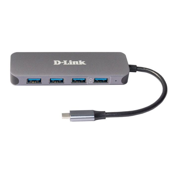 D-Link DUB-2340 Hub USB Tipo C 5 en 1 Gris