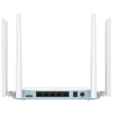 D-Link Router 4G G403 EAGLE PRO AI N300 Smart WiFi 300 Mbps 4G LTE Cat4 150 Mbps con 4 Antenas, WPA3, Asistentes de Voz, Modo Failover y Aplicación de IA
