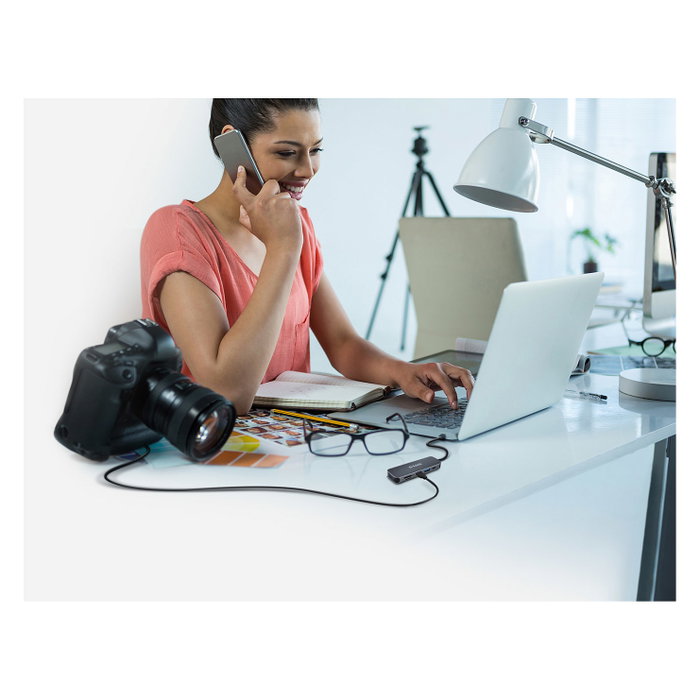 D-Link DUB-2325 Hub USB Tipo C 6 en 1 Gris D-Link DUB-2325 Hub USB Tipo C 6 en 1 Gris