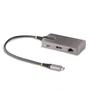 StarTech.com Adaptador Multipuertos USB-C 5 en 1 HDMI 4K60 PD 100W GbE Gris