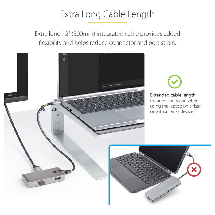 StarTech.com Adaptador Multipuertos USB-C 5 en 1 HDMI 4K60 PD 100W GbE Gris StarTech.com Adaptador Multipuertos USB-C 5 en 1 HDMI 4K60 PD 100W GbE Gris