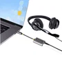 StarTech USBC-AUDIO-SPLITTER Divisor de Audio USB-C a Dual 3,5mm Gris