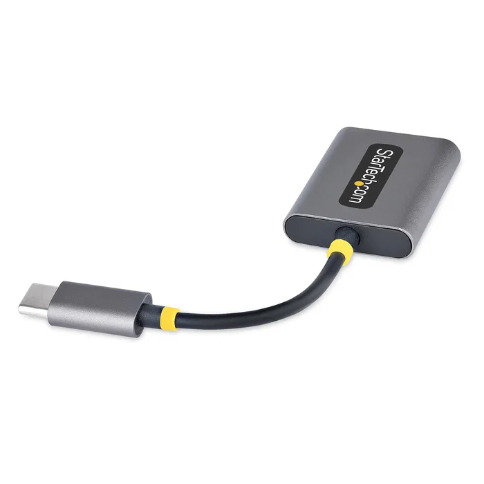 StarTech USBC-AUDIO-SPLITTER Divisor de Audio USB-C a Dual 3,5mm Gris