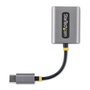 StarTech USBC-AUDIO-SPLITTER Divisor de Audio USB-C a Dual 3,5mm Gris