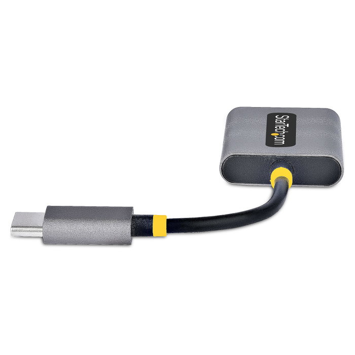 StarTech USB-C Audio Splitter - Adaptador USB Tipo C a 2 Auriculares con Micrófono y DAC 24 Bits StarTech USB-C Audio Splitter - Adaptador USB Tipo C a 2 Auriculares con Micrófono y DAC 24 Bits