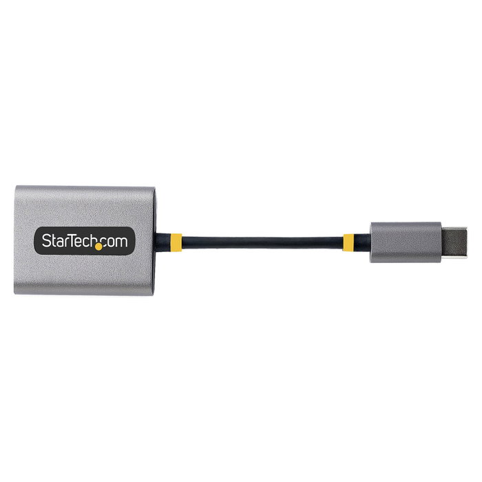 StarTech USB-C Audio Splitter - Adaptador USB Tipo C a 2 Auriculares con Micrófono y DAC 24 Bits StarTech USB-C Audio Splitter - Adaptador USB Tipo C a 2 Auriculares con Micrófono y DAC 24 Bits