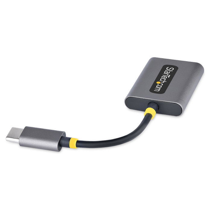 StarTech USB-C Audio Splitter - Adaptador USB Tipo C a 2 Auriculares con Micrófono y DAC 24 Bits StarTech USB-C Audio Splitter - Adaptador USB Tipo C a 2 Auriculares con Micrófono y DAC 24 Bits