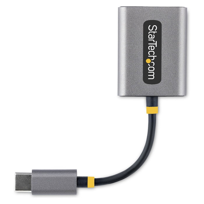 StarTech USB-C Audio Splitter - Adaptador USB Tipo C a 2 Auriculares con Micrófono y DAC 24 Bits StarTech USB-C Audio Splitter - Adaptador USB Tipo C a 2 Auriculares con Micrófono y DAC 24 Bits