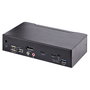 Startech Conmutador KVM USB-C de 2 Puertos DisplayPort 4K 60Hz, Audio 3.5mm, Hub 4x USB y 2x USB-A 3.2 Gen 1 de 5 Gbps