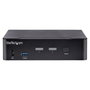 Startech Conmutador KVM USB-C de 2 Puertos DisplayPort 4K 60Hz, Audio 3.5mm, Hub 4x USB y 2x USB-A 3.2 Gen 1 de 5 Gbps