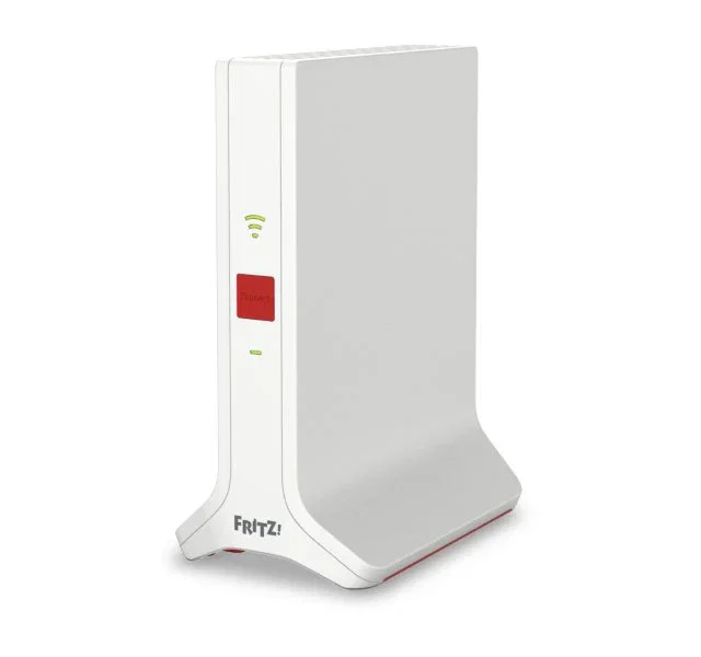 AVM FRITZ!Repeater 3000 AX Repetidor Wi-Fi 6 Tribanda Internacional, hasta 4200 Mbps, Mesh, 2 Puertos Gigabit LAN, WPA3, para Gaming y Streaming