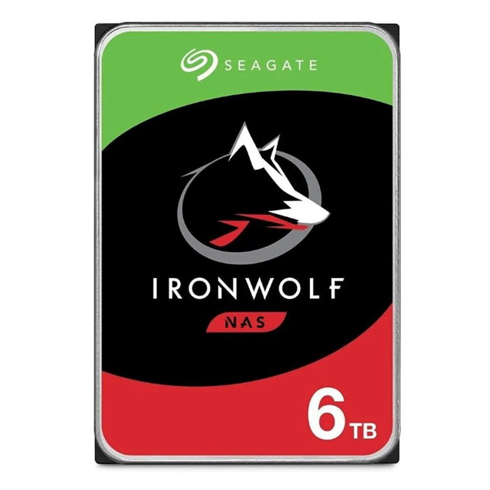 Seagate Disco Duro Interno IronWolf ST6000VN006 6TB 3.5 pulgadas Seagate Disco Duro Interno IronWolf ST6000VN006 6TB 3.5 pulgadas