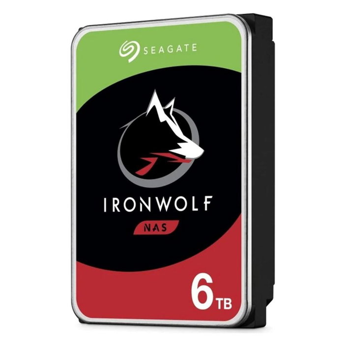 Seagate Disco Duro Interno IronWolf ST6000VN006 6TB 3.5 pulgadas Seagate Disco Duro Interno IronWolf ST6000VN006 6TB 3.5 pulgadas