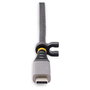 Startech Docking Station USB Tipo C con HDMI 4K60, 3 Puertos USB 3.0, Alimentación PD 100W y GbE - Compatible con Chromebook