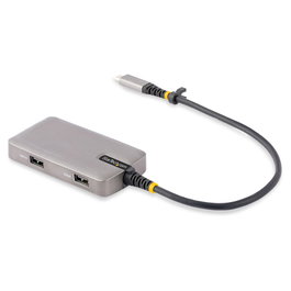 Startech Docking Station USB Tipo C con HDMI 4K60, 3 Puertos USB 3.0, Alimentación PD 100W y GbE - Compatible con Chromebook