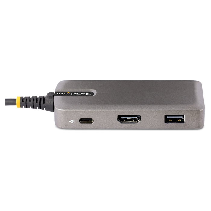 Startech Docking Station USB Tipo C con HDMI 4K60, 3 Puertos USB 3.0, Alimentación PD 100W y GbE - Compatible con Chromebook
