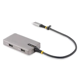 StarTech Dock USB-C 104B-USBC-MULTIPORT con HDMI 4K 60Hz, Power Delivery 100W, 3 Puertos USB (USB 3.0 y 2.0) - Works With Chromebook para Portátil