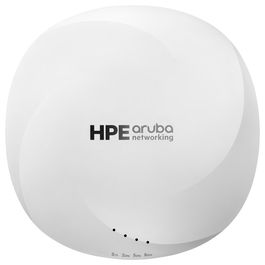 HP Enterprise Aruba AP-615 (RW) - Punto de Acceso Wi-Fi 6E Tri-Banda 2x2 MIMO, 2.4/5/6 GHz, 2400 Mbps, Bluetooth 5.0, PoE, Para Campus o Techo
