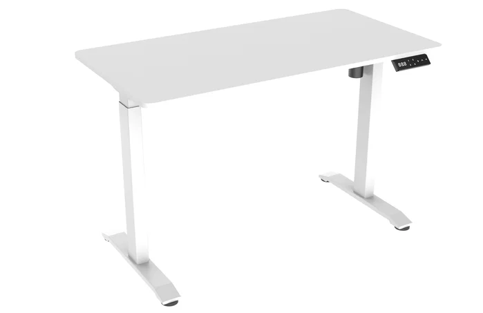 Urban Factory EED25UF Escritorio para ordenador blanco regulable en altura
