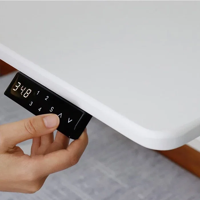 Urban Factory EED25UF Escritorio para ordenador blanco regulable en altura