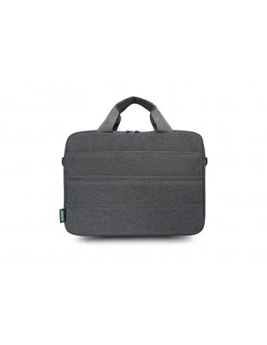 Urban Factory GREENEE Maletín para Portátil 43.9 cm (17.3") Gris - Universal, PET, Asa y Tirante para Hombro, 540 g