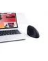 Urban Factory ERGO Ratón Ergonómico Vertical Inalámbrico 2.4Ghz con Sensor Óptico 800-1600 DPI, 4 Botones, Nano Receptor USB y Diseño para Mano Derecha
