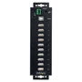 StarTech - Hub Concentrador USB 2.0 Industrial de 10 Puertos, 480 Mbps, Montaje DIN y Pared, Puertos Bloqueables, Negro