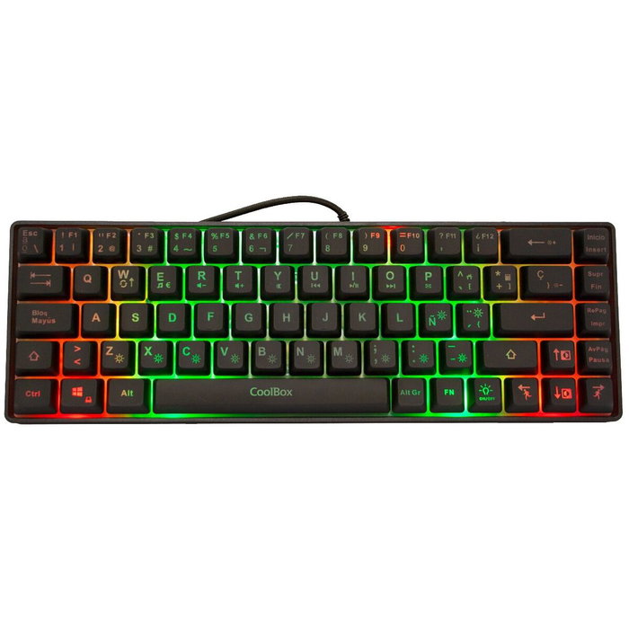 Coolbox Teclado Gaming Mini TM065 RGB