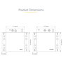Startech.com Extensor HDMI 4K por cable Cat5/Cat6 Ethernet - Extensor de vídeo 4K 60Hz HDR hasta 70m - Salida de audio S/PDIF
