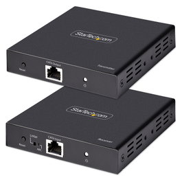 Startech.com Extensor HDMI 4K por cable Cat5/Cat6 Ethernet - Extensor de vídeo 4K 60Hz HDR hasta 70m - Salida de audio S/PDIF
