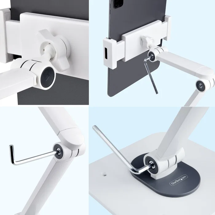 StarTech Soporte Ajustable para Tablet ADJ-TABLET-STAND-W Blanco StarTech Soporte Ajustable para Tablet ADJ-TABLET-STAND-W Blanco