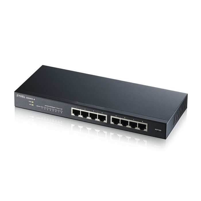 Zyxel GS1900-8 V2 Switch inteligente de 8 puertos Gigabit L2