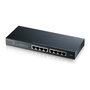 Zyxel GS1900-8 V2 M Switch Gestionado L2 Gigabit de 8 Puertos 16 Gbit/s Montaje en Rack Negro