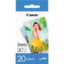 Canon ZP-2030 Papel Fotográfico ZINK Adhesivo para Zoemini, 20 Hojas